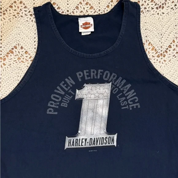 Vintage Harley-Davidson Sleeveless Shirt Back Graphic 2009 Colorado Men’s Large - Picture 2 of 8